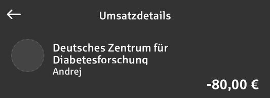 Die erste Spende ging raus!