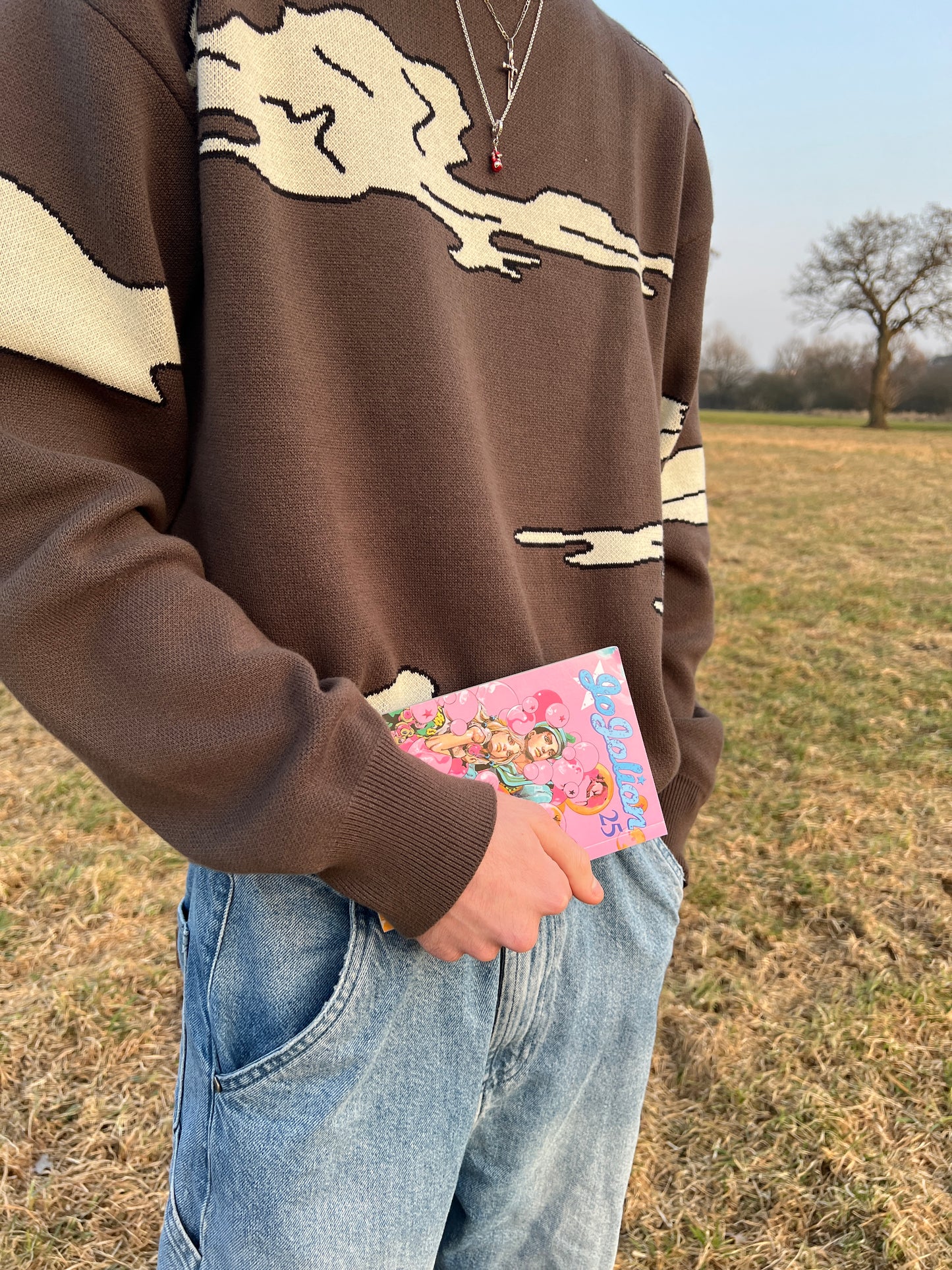 MORIOH KNITTED SWEATER - Grabbs Studios